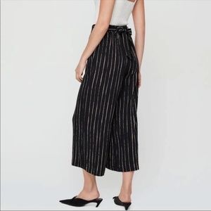 Wilfred striped flowy pants